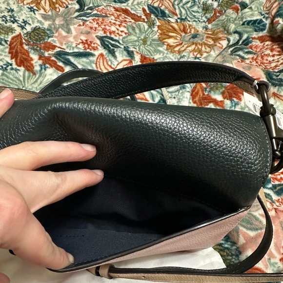 HTF Coach Cassie Crossbody Leather Bag Colorblock NWT - Picture 6 of 6